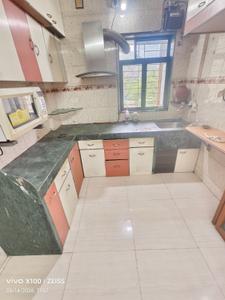 Kitchen Image of 900 Sq.ft 2 BHK Apartment / Flat for rent in Virat Tower, Kalwa Thane for Rs. 35000