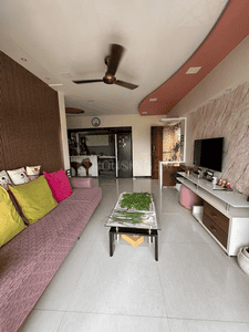 Image of 990 Sq.ft 2 BHK Apartment / Flat for rent in Evershine Millennium Paradise, Kandivali East, Mumbai for Rs. 75000