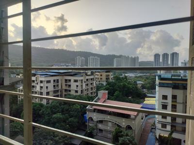 Balcony Image of 950 Sq.ft 2 BHK Apartment / Flat for rent in ACME Ozone Phase 2, Thane West Thane for Rs. 43000