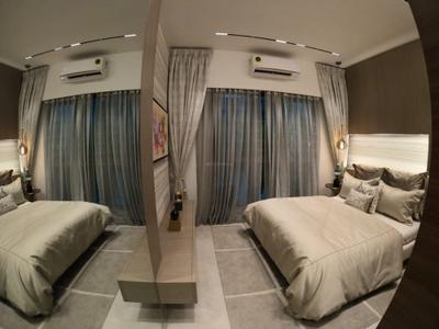 Bedroom Image of 650 Sq.ft 2 BHK Apartment / Flat for sale in Kalpataru Vivant South Wing A, Andheri East Mumbai for Rs. 20500000