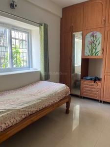 Bedroom Image of 1300 Sq.ft 2 BHK Apartment / Flat for rent in SLS Serenity Apartment, Kadubeesanahalli Bengaluru for Rs. 48000