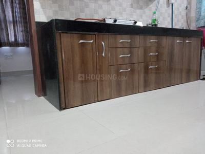 Kitchen Image of 562 Sq.ft 1 BHK Apartment / Flat for sale in Magarpatta Heliconia, Hadapsar Pune for Rs. 7600000