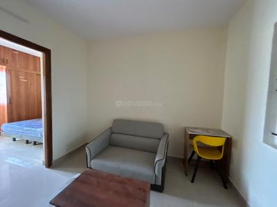 Living Room Image of 550 Sq.ft 1 BHK Builder Floor for rent in Munnekollal Bengaluru for Rs. 25000