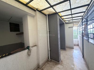 Balcony Image of 824 Sq.ft 3 BHK Apartment / Flat for sale in Ashwamegh Elite, Sargasan Gandhinagar for Rs. 7900000