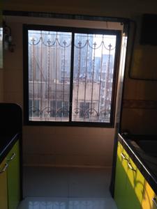 Kitchen Image of 450 Sq.ft 1 BHK Apartment / Flat for sale in Romell Empress, Borivali West Mumbai for Rs. 10000000