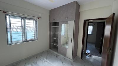 Bedroom Image of 500 Sq.ft 1 BHK Builder Floor for rent in Singasandra Bengaluru for Rs. 21000