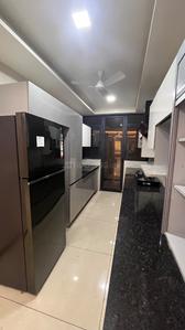 Kitchen Image of 1800 Sq.ft 3 BHK Apartment / Flat for rent in Malviya Nagar Jaipur for Rs. 50001