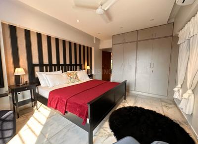 Bedroom Image of 1200 Sq.ft 2 BHK Apartment / Flat for rent in Sahjanand Tulsi Homes, Sherpura Bharuch for Rs. 13000