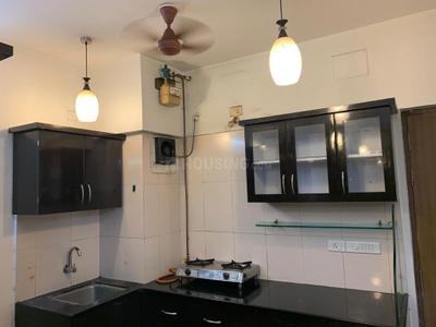 Kitchen Image of 560 Sq.ft 1 BHK Apartment / Flat for rent in Paranjape Blue Ridge, Hinjawadi Pune for Rs. 26999