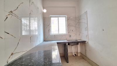 Kitchen Image of 1140 Sq.ft 3 BHK Apartment / Flat for sale in Kalikapur, EM Bypass Kolkata for Rs. 8700000
