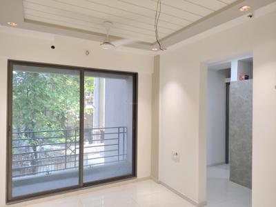 Living Room Image of 710 Sq.ft 1 BHK Apartment / Flat for rent in Raunak Bliss Phase A A3, Kasarvadavali Thane for Rs. 18500