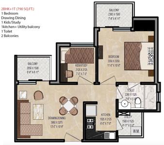 1.5 BHK Flat