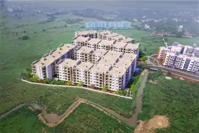 Image of 1113 Sq.ft 2 BHK Apartment / Flat for sale in Ashray Vihar Phase II, Madanpur, Bhubaneswar for Rs. 7700000