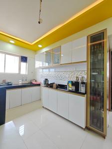 Kitchen Image of 950 Sq.ft 2 BHK Apartment / Flat for sale in Shree Developers Grand Colina, Dhayari Pune for Rs. 6900000