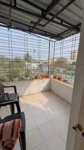 Balcony Image of 950 Sq.ft 2 BHK Apartment / Flat for rent in Warje Pune for Rs. 25000
