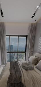Bedroom Image of 1016 Sq.ft 2 BHK Apartment / Flat for sale in Hrub Bayline Residences, Mahim Mumbai for Rs. 34500000