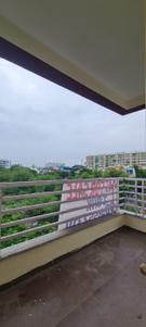 Balcony Image of 970 Sq.ft 3 BHK Apartment / Flat for sale in Lakulmal Devalaya Pristine, Hoshangabad Road Bhopal for Rs. 3700000