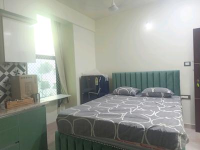 Bedroom Image of 600 Sq.ft 1 RK Apartment / Flat for rent in Thanisandra Bengaluru for Rs. 22000