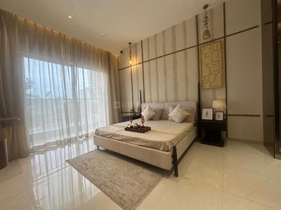 Bedroom Image of 1120 Sq.ft 2 BHK Apartment / Flat for sale in My Home Sanctuary Phase I, Mamurdi Pune for Rs. 6200000