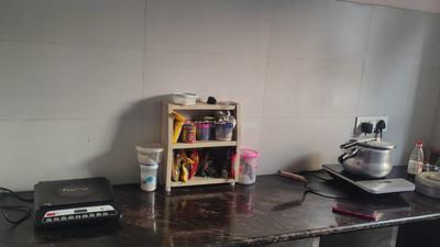 Kitchen Image of Nirmal Girls PG in Bindapur, New Delhi