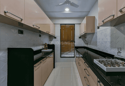 Kitchen Image of 1046 Sq.ft 3 BHK Apartment / Flat for sale in Shiv Shakti Builders Tower 28 Wing A B D E G, Malad East Mumbai for Rs. 23000000
