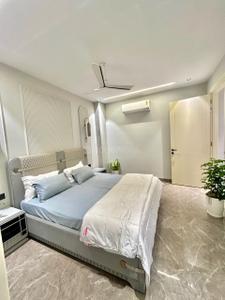 Bedroom Image of 1150 Sq.ft 3 BHK Builder Floor for sale in Toria Mohalla Chhatarpur for Rs. 6500000