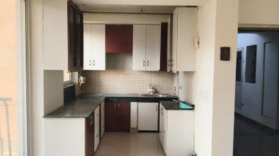 Kitchen Image of 953 Sq.ft 3 BHK Apartment / Flat for rent in Jaypee Aman , Aurangabad Noida for Rs. 17499