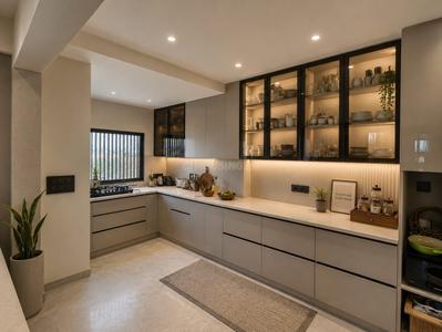 Kitchen Image of 2500 Sq.ft 4.5 BHK Builder Floor for rent in Sector 60 Gurgaon for Rs. 120000
