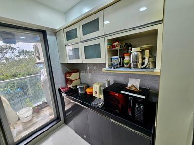Kitchen Image of 480 Sq.ft 1 BHK Apartment / Flat for sale in SK Imperial Heights, Mira Road East Mira Bhayandar for Rs. 8200000