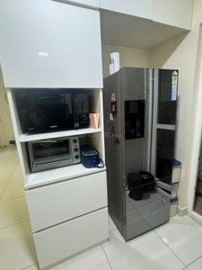 Kitchen Image of 1518 Sq.ft 3 BHK Apartment / Flat for rent in Mahaveer Ranches, Parappana Agrahara Bengaluru for Rs. 70000