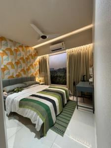 Bedroom Image of 667 Sq.ft 1 BHK Apartment / Flat for sale in Aikya Roots, Vikhroli West Mumbai for Rs. 12100000