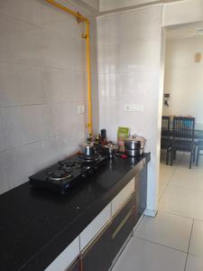 Kitchen Image of 1932 Sq.ft 3 BHK Apartment / Flat for sale in Prahlad Nagar Ahmedabad for Rs. 15500000