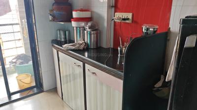 Kitchen Image of 650 Sq.ft 1 BHK Apartment / Flat for sale in Ramdev Enclave, Mira Road East Mira Bhayandar for Rs. 7500000