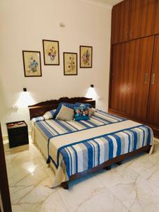 Bedroom Image of 1500 Sq.ft 2 BHK Builder Floor for rent in Rajpur Road Dehradun for Rs. 40000