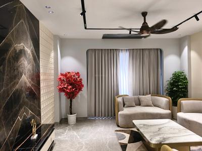 Living Room Image of 2160 Sq.ft 4 BHK Builder Floor for sale in Adani Samsara Avasa, Kadarpur Gurgaon for Rs. 31500000