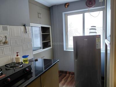Kitchen Image of 750 Sq.ft 1 BHK Independent House for rent in Sasthamangalam Thiruvananthapuram for Rs. 20000