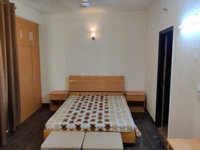 Bedroom Image of 535 Sq.ft 1 RK Studio for rent in Supertech Czar Suites, Omicron I Greater Noida for Rs. 17500