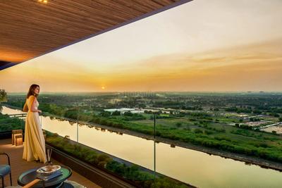 Balcony Image of 4656 Sq.ft 4 BHK Apartment / Flat for sale in Vaishno Devi Circle Ahmedabad for Rs. 32500000