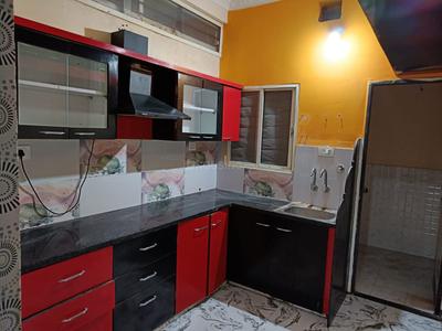 Kitchen Image of 1000 Sq.ft 3 BHK Builder Floor for rent in Silver Star City, Silicon City Indore for Rs. 20000