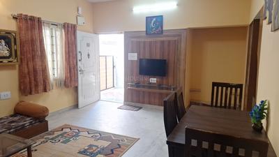 Living Room Image of 1200 Sq.ft 2 BHK Builder Floor for rent in Arakere Bengaluru for Rs. 30000