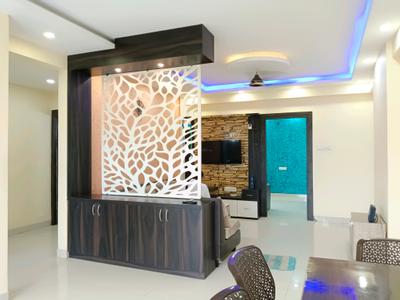 Living Room Image of 1271 Sq.ft 3 BHK Apartment / Flat for rent in Primarc Southwinds, Rajpur Kolkata for Rs. 30000