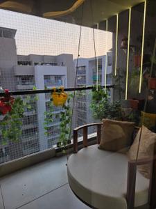 Balcony Image of 1800 Sq.ft 3 BHK Apartment / Flat for sale in Aristo Anandam, Vaishno Devi Circle Ahmedabad for Rs. 13000000