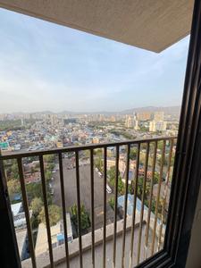 Balcony Image of 1050 Sq.ft 2 BHK Apartment / Flat for rent in EV 10 Marina Bay, Vashi Navi Mumbai for Rs. 50000