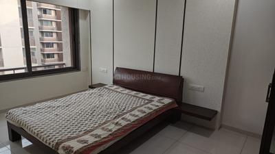 Bedroom Image of 2350 Sq.ft 3 BHK Apartment / Flat for rent in Shivalik Green View, Shantigram Ahmedabad for Rs. 60000