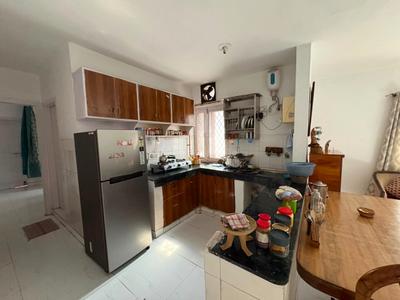 Kitchen Image of 1000 Sq.ft 2 BHK Builder Floor for rent in Arjun Nagar New Delhi for Rs. 45000
