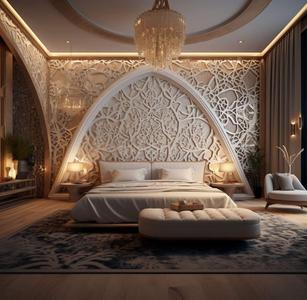 Bedroom Image of 1085 Sq.ft 3 BHK Apartment / Flat for sale in Ganesh Malabar County II, Chharodi Ahmedabad for Rs. 6800000