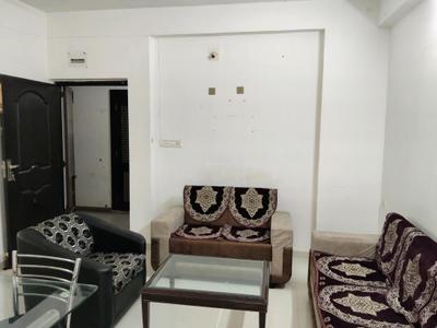 Living Room Image of 612 Sq.ft 2 BHK Apartment / Flat for rent in Vaishno Devi Circle Ahmedabad for Rs. 25000