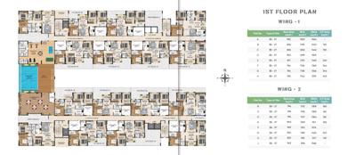Image of 1584 Sq.ft 3 BHK Apartment / Flat for sale in Eastern Bypass, Siliguri for Rs. 6969600