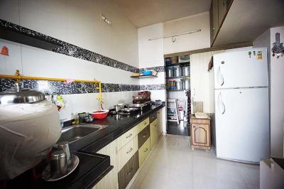 Kitchen Image of 1530 Sq.ft 3 BHK Apartment / Flat for sale in Naranpura Ahmedabad for Rs. 10800000