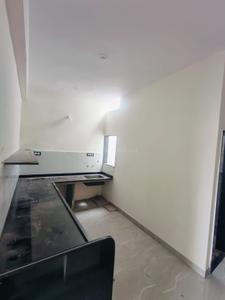 Kitchen Image of 750 Sq.ft 1 BHK Builder Floor for rent in Sukhliya Indore for Rs. 15000